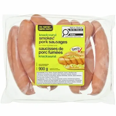 Knackwurst Smoked Pork Sausages
