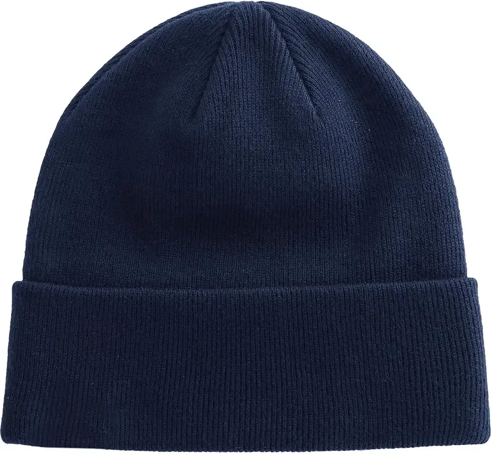 100% Cotton Beanie Hat Winter Hats Women Men Warm Knit Beanies
