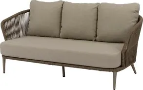 Intratuin 3-zits loungebank Kelly taupe