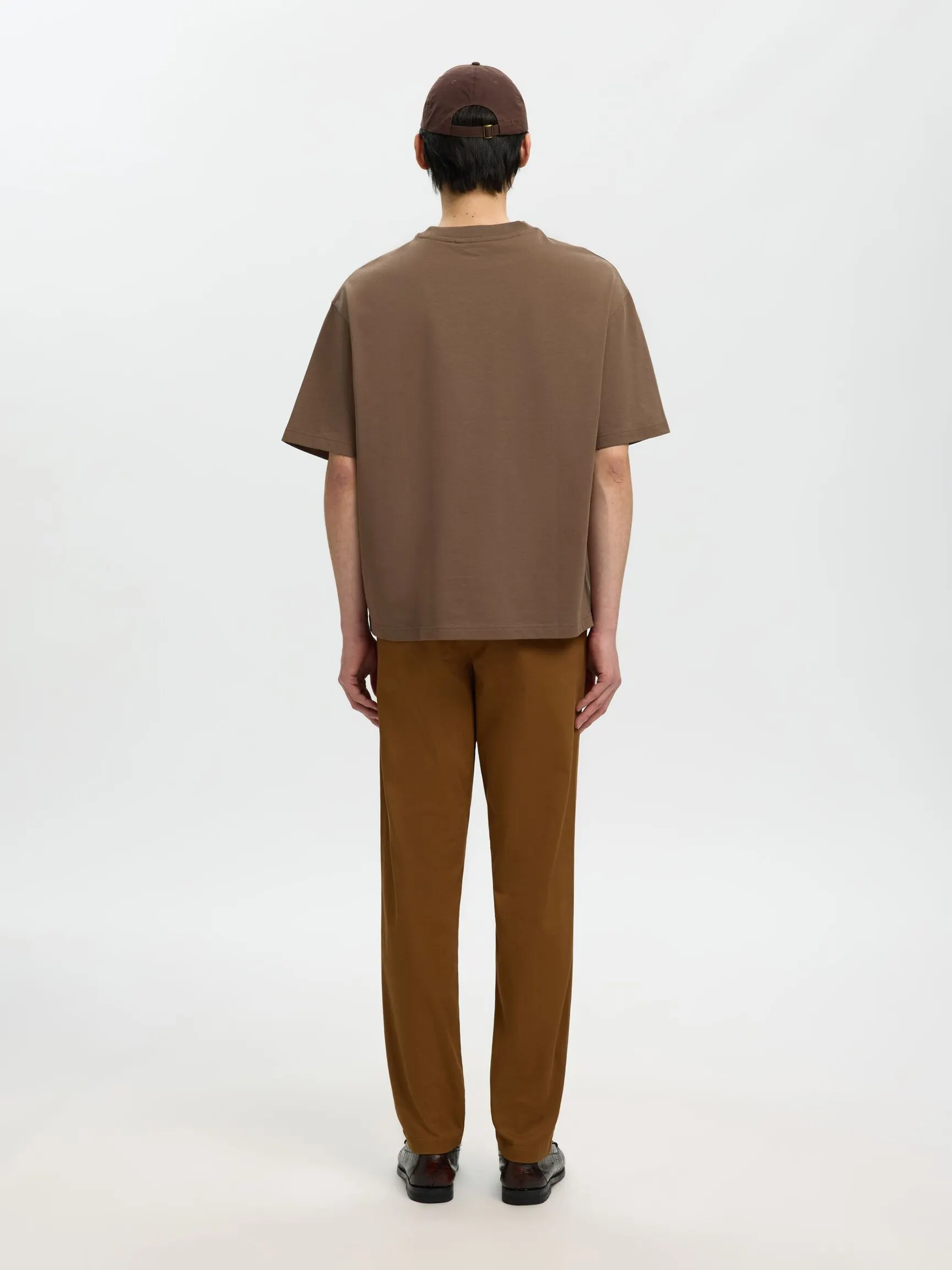 100 % BOMULL CREW NECK-T-SKJORTE