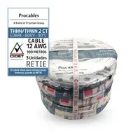 Alambre N12 100M Propack 3Und Blanco Rojo Amar Probable