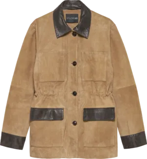 Bruna Suede Jacket - Brun