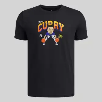 Under Armour Boys Curry Yth Animated Tshirt