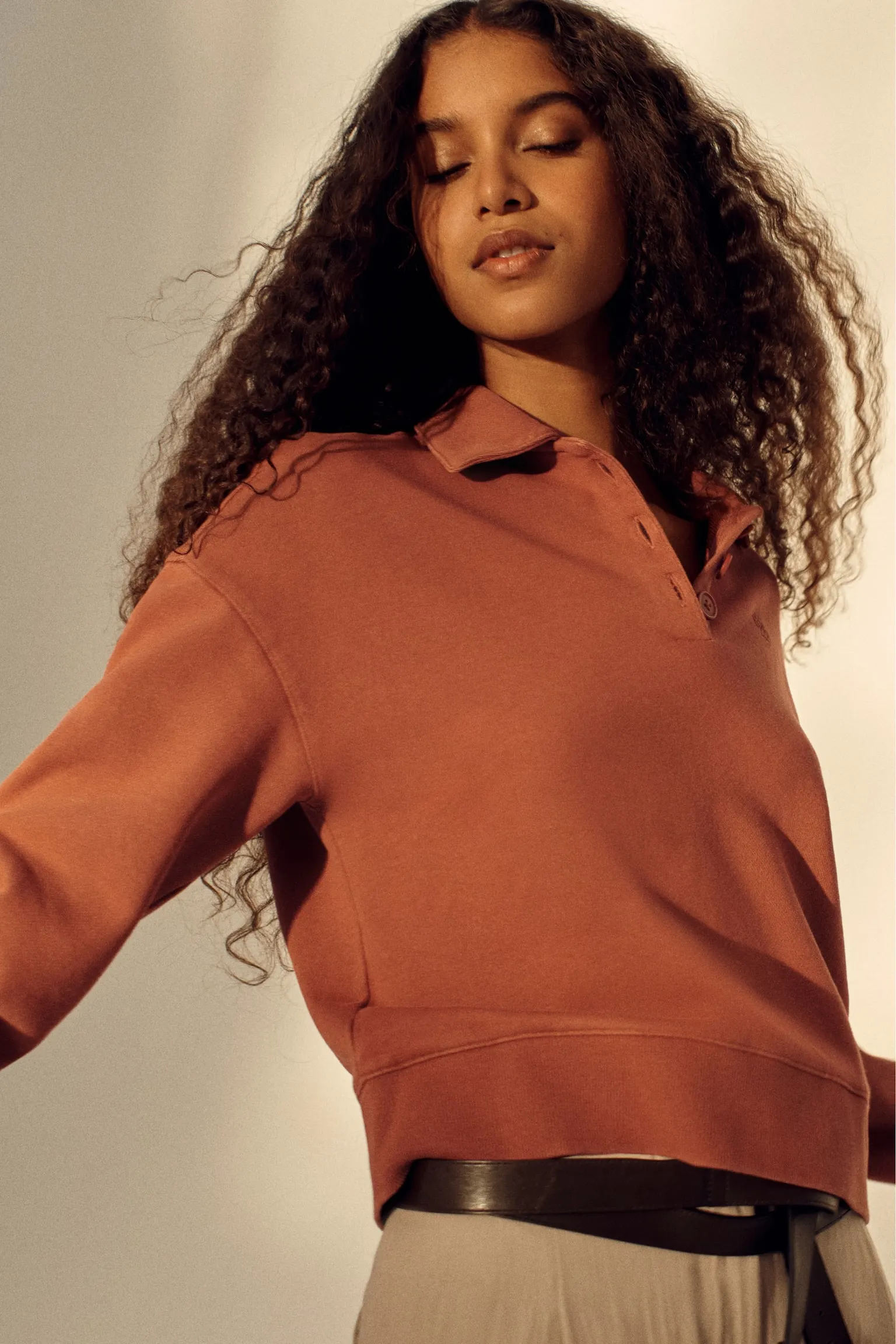 Loose Fit Polotrøye