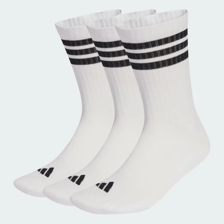 3-STRIPES CUSHIONED SPORTSWEAR CREW SOKKER, 3 par