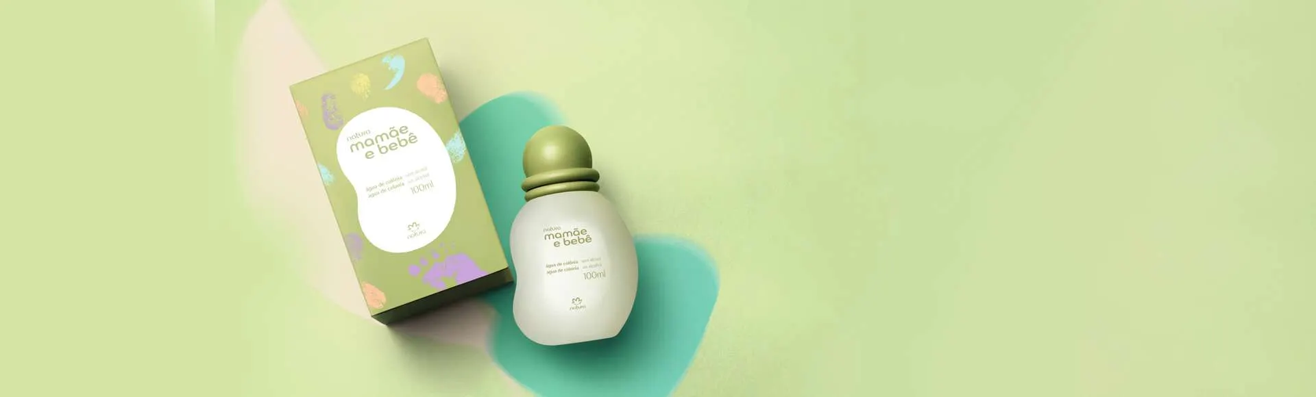 Água de Colônia Mamãe e Bebê 100 ml