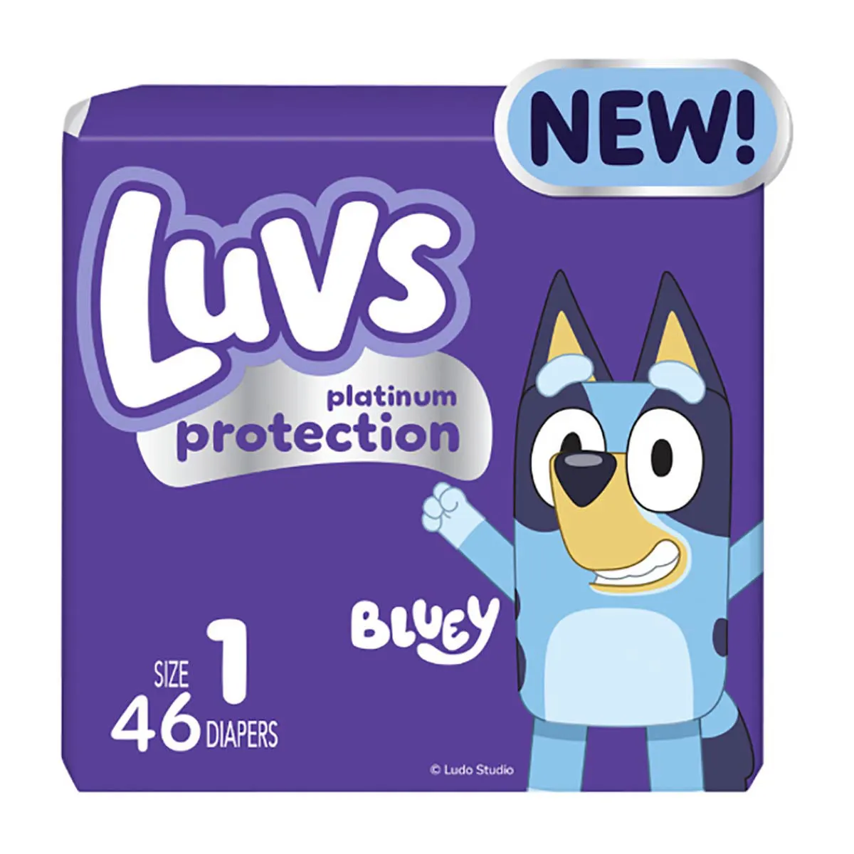 Luvs Platinum Protection Baby Diapers, Size 1, 46 ct
