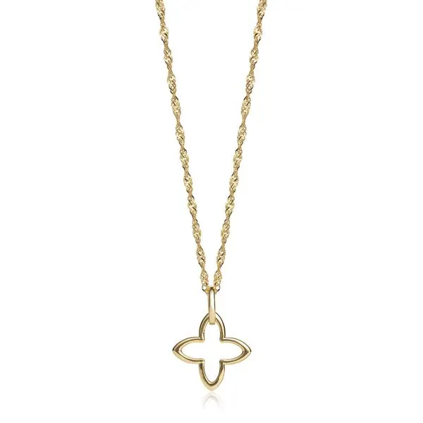 Halssmykke 925 Forgylt Sølv