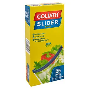 Slider Bags 25 Pack