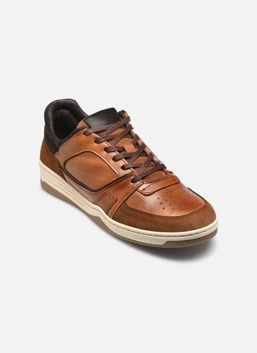 Lage sneakers Welvina heren bruin