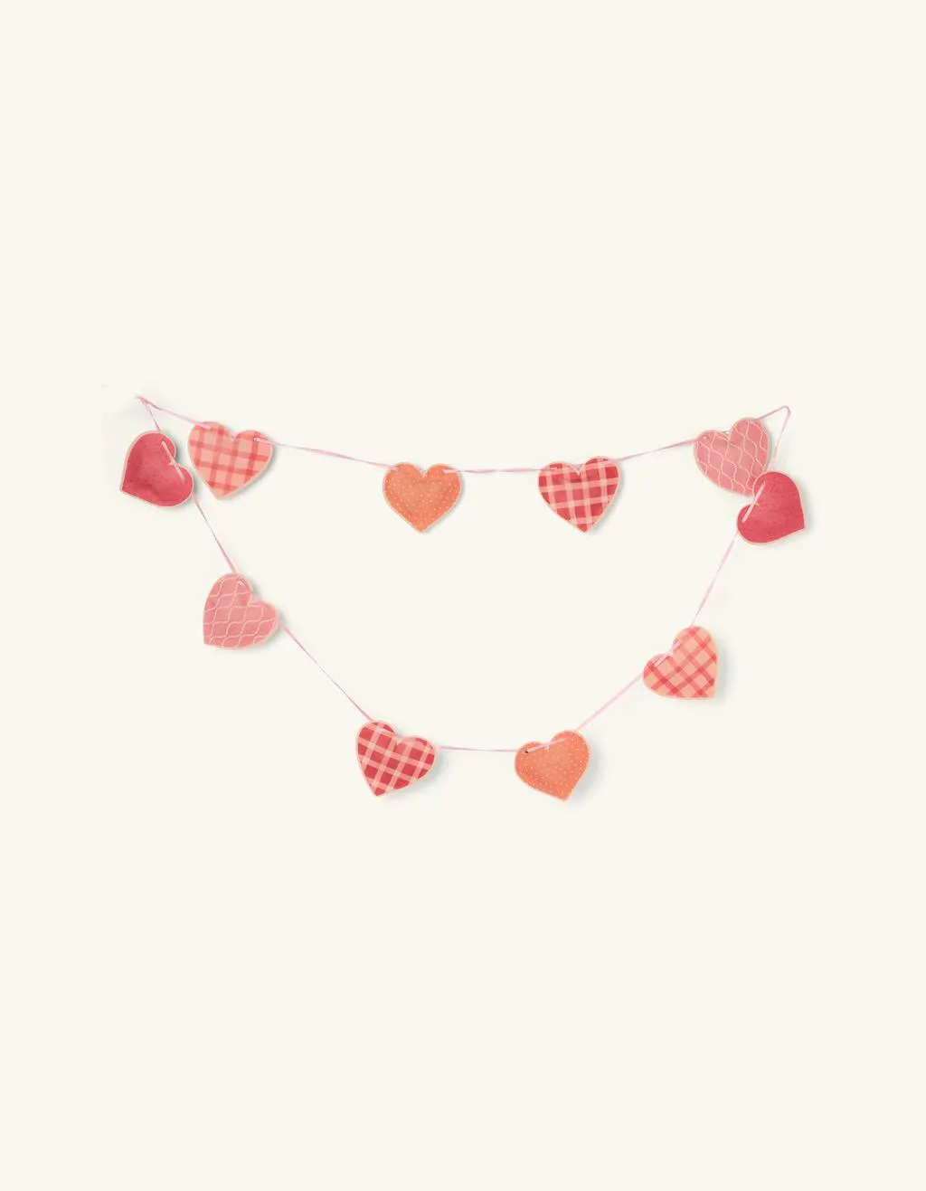 Herz-Girlande