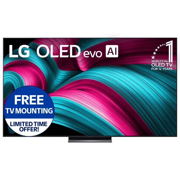 LG 83" C5 Series OLED evo AI 4K Smart 25 TV, OLED83C5PUA