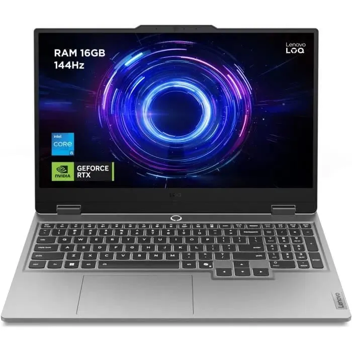 LOQ Essential 15IRX11 - 15.6" FHD 144Hz i5-13450HX RTX 5050 16Go 512Go Sans OS