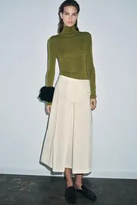 ZW COLLECTION LAYERED PLEATED SKIRT