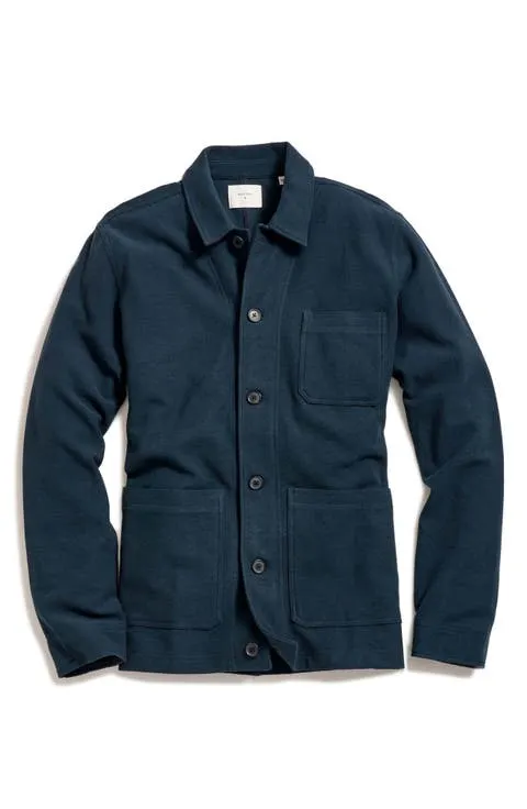 Piqué Chore Shirt Jacket