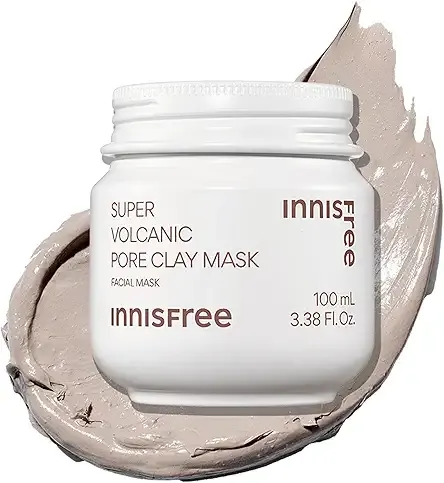 Innisfree Super Volcanic Pore Clay Mask | Exfoliating Korean Clay Mask