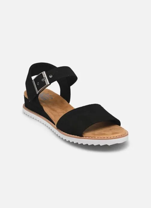 Platte sandalen Bobs Desert Kiss - Serendipitous dames zwart