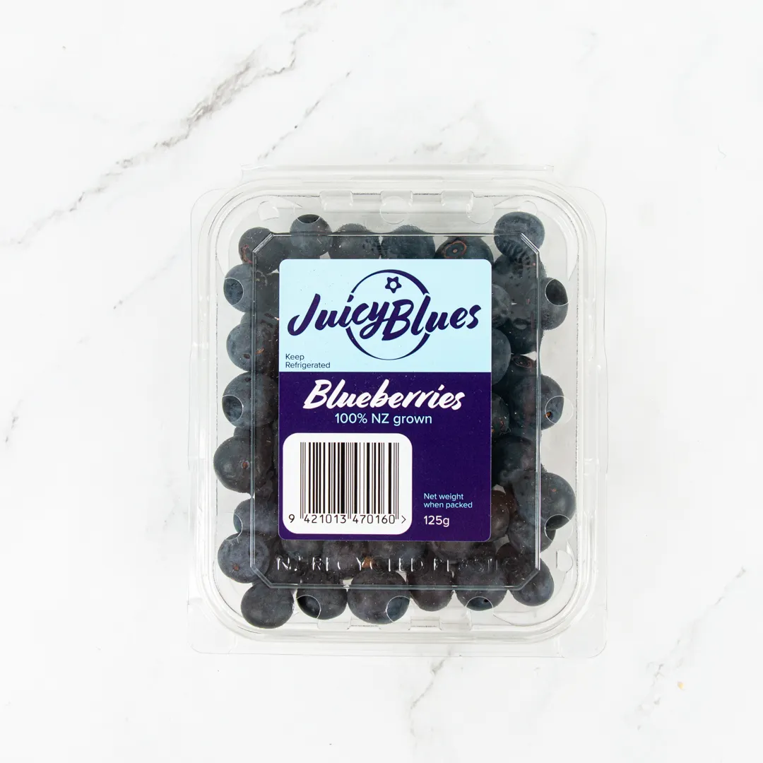 blue royal jumbo blueberries 125g