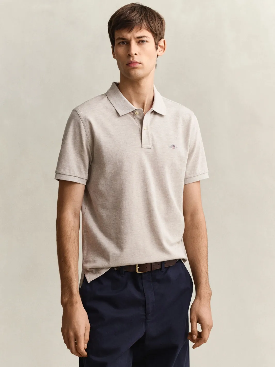 Reg Shield Pique Polo