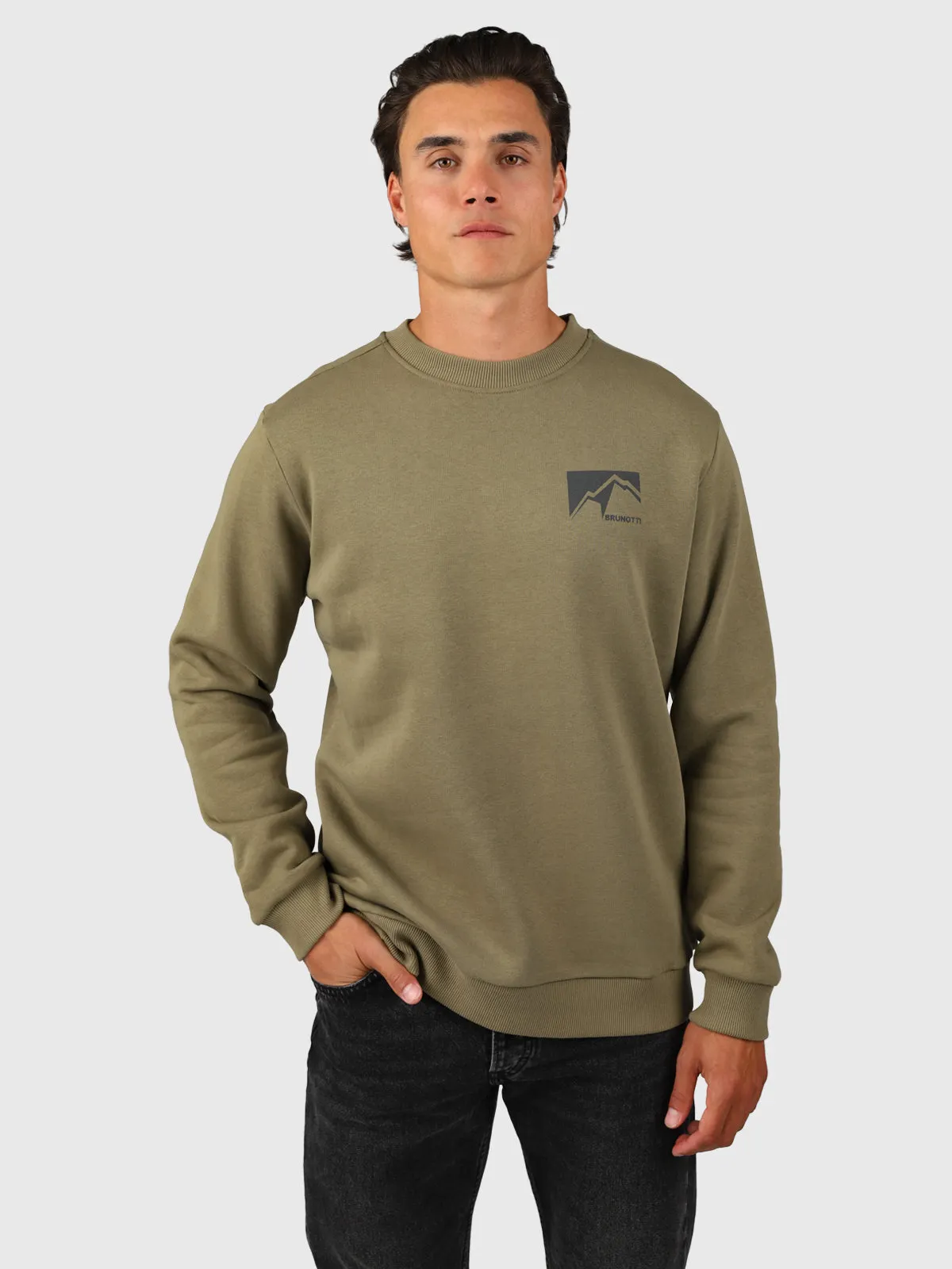 Navaldor Men Sweater | Dusky Green