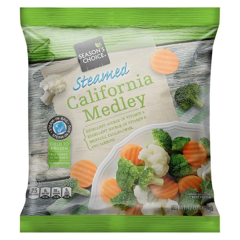 Season's Choice Steamable California Medley