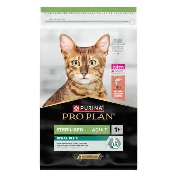 Pro Plan Renal Plus Adult Sterilised Kattenbrokken met Zalm