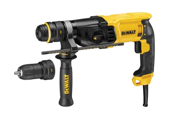 Martello tassellatore a filo DEWALT D25134K-QS SDS Plus 800W 2.8J 5540 colpi/min + valigetta