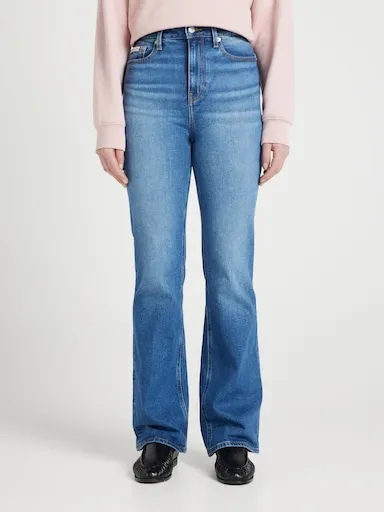 Calvin Klein High Rise Bootcut Jean In Hampton