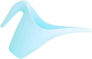Annaffiatoio per piante Nordic Blue da 1,8 l, 1 vaso in plastica a collo lungo per annaffiare fiori e piante, resistente e leggero