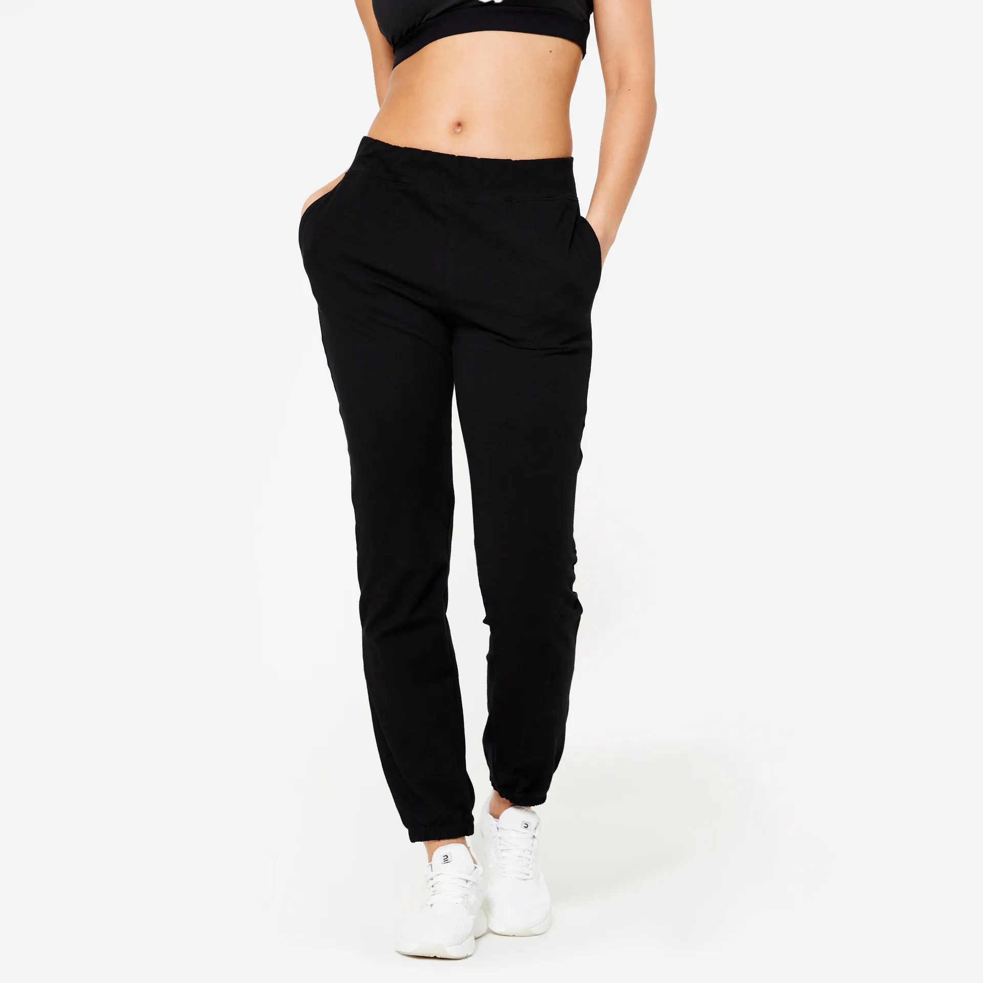 DOMYOS Dámské fitness tepláky 100