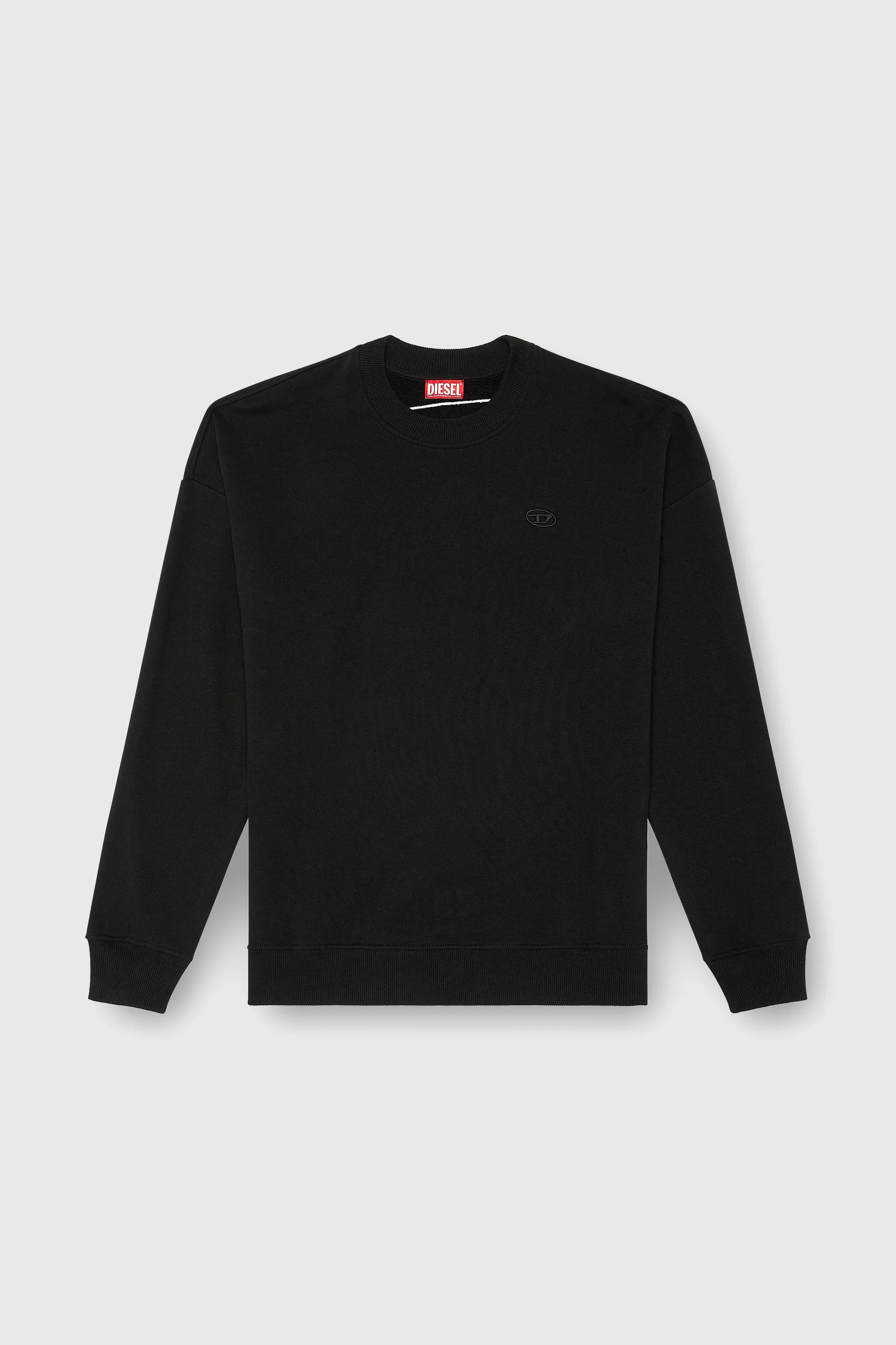 Sweatshirt with logo embroidery