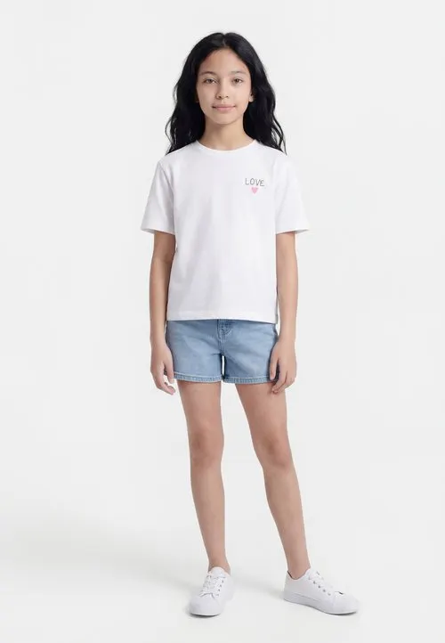 KOGREX FLOWER 2-PACK - T-shirts med print - pink lady/white love