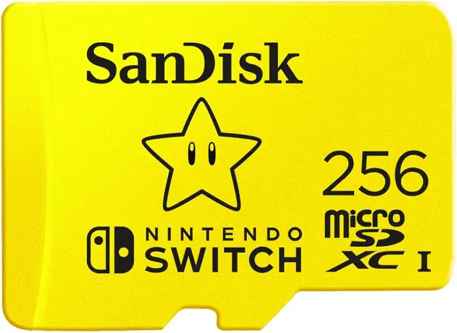 256GB microSDXC-Card, Licensed for Nintendo-Switch - SDSQXAO-256G-GNCZN
