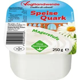 Speisequark, Magerstufe