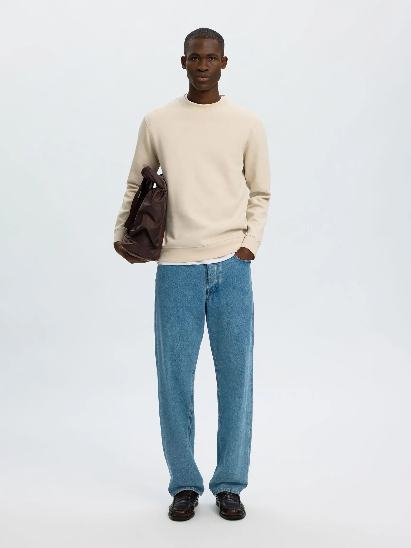 REGULAR FIT LANGERMET SWEATSHIRT