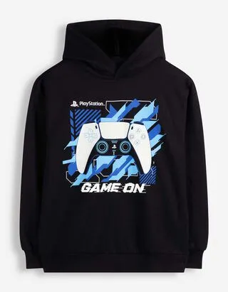 Felpa con cappuccio - PlayStation - Nero