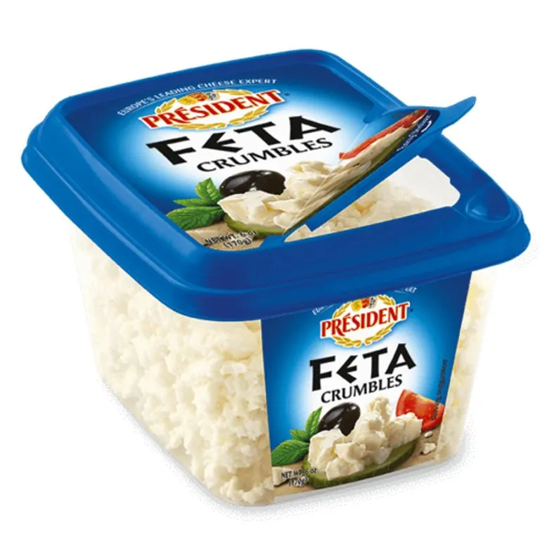 Président Feta Cheese, Crumbled