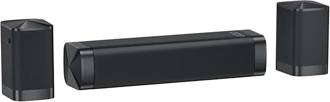 Assistrust Center Channel Speakers Sound Bar, Dolby Digital Plus, 110W Sound Bar for Smart TV, Bluetooth/ARC/Opt/AUX, Home Theater…