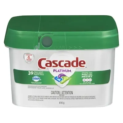 Platinum ActionPacs Dishwasher Detergent Pods, Fresh, 39 Count