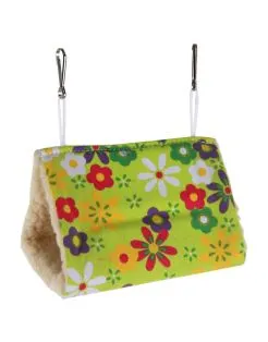 Sky Pet Products Flowered Hammock - Vogelspeelgoed - per stuk