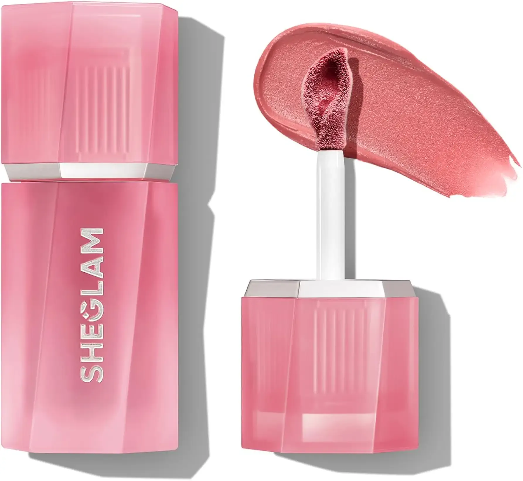 SHEGLAM Air Plush Lip & Cheek Cream Long-lasting Multi-Use Liquid Blush & Lip Stain-025 High Winds
