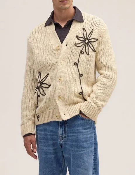 Mika Ultra-Soft Cardigan Ecru