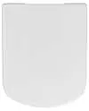 Tapa de WC OWCO Akron Slim Blanca Amortiguada y Take off de Duroplast