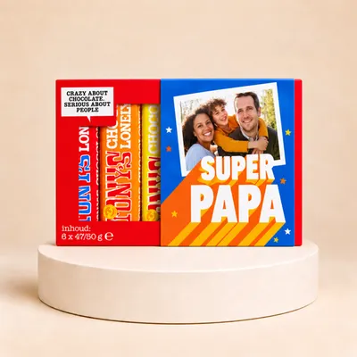 Tony’s Chocolonely | Proeverijtje | Super papa met eigen foto | 288g