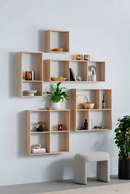 Antoni krakk H: 48 cm, grå