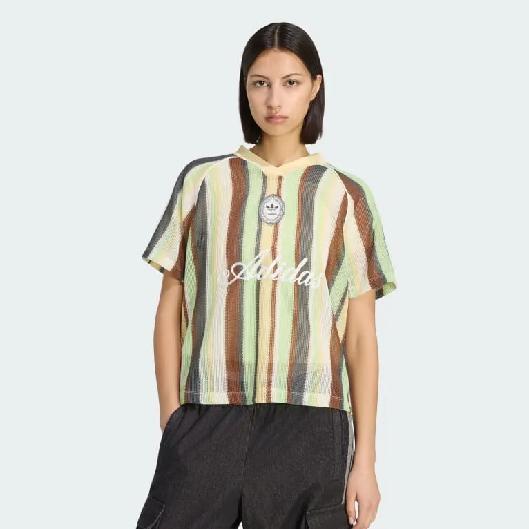 ADIDAS ORIGINALS SUMMER GLOW KNITTED OVERSIZED JERSEY