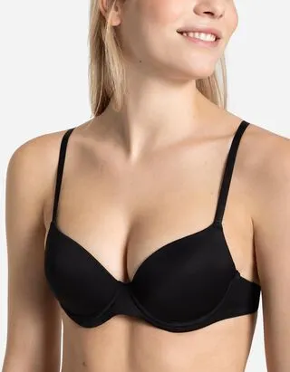 Reggiseno t-shirt - microfibra - nero