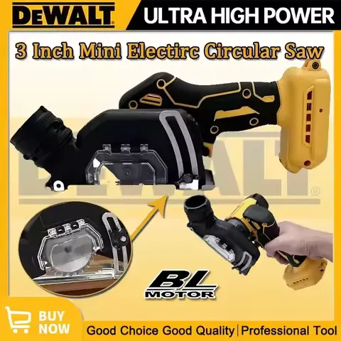 Dewalt 3 Inch Mini Angle Grinder Cordless 3 Inch Electirc CUT OFF Tool Cutting Circular Saw Power Tool for Dewalt 18V Battery