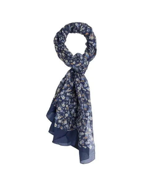Scarves MW S366 68 cm x 185 cm Dark Navy Blue