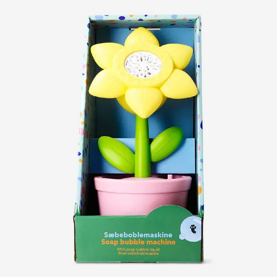 Soap bubble machine with light - Flower